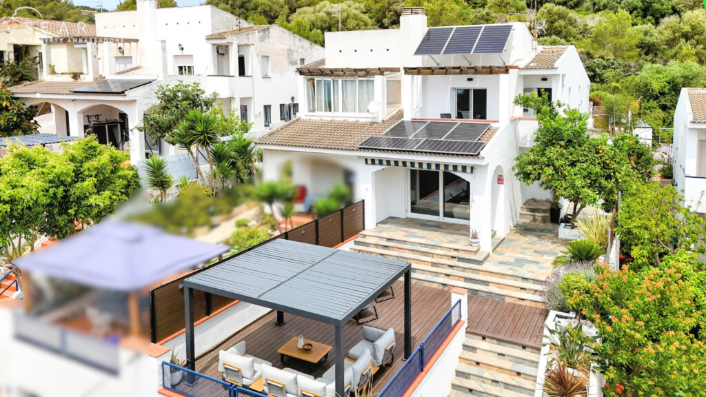 Solar panels are a more common sight lately